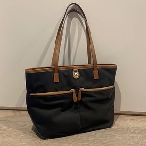 Michael Kors Black Nylon Shoulder Bag